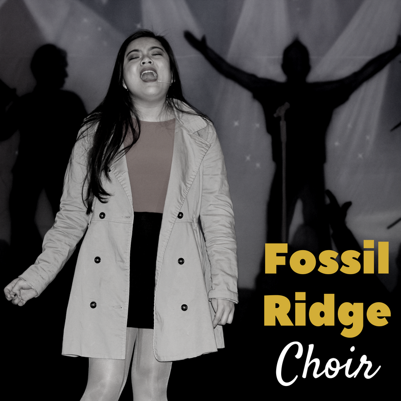 fossil ridge choir, girl singing